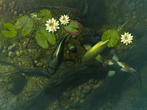 Click to enlarge Small screenshot 3 of Koi Pond Garden 3D