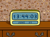 Screenshot of Kukuxumusu Digital Clock