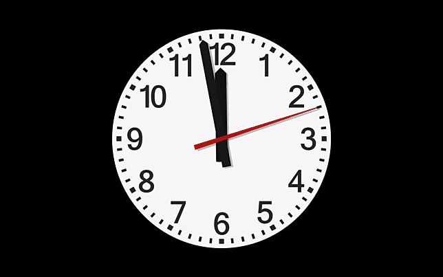 windows 10 how to show analog clock