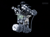 Screenshot of MAHLE Downsizing Engine