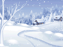 Screenshot of Morning Snowfall