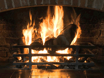 Screenshot of MSN Fireplace