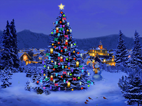 free christmas screensavers