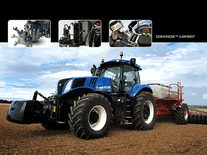 Screenshot of New Holland T8 Tractor