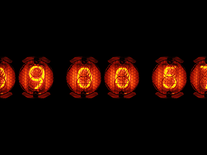 Screenshot of Nixie Clock