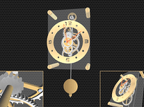 Small screenshot 3 of Pendulum Clock 3D