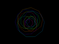 Screenshot of Rotor Spirograph