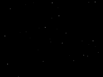 Screenshot of Starfield Simulation