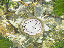 Screenshot of Underwater Clock