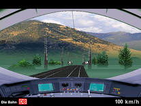 Screenshot of Virtual Train Ride