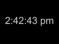 Screenshot of zz Clock