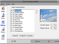 Small screenshot 2 of 2Flyer Screensaver Builder