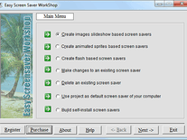 Small screenshot 1 of Easy Screen Saver WorkShop