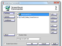 Small screenshot 1 of ScreenSaver Commander